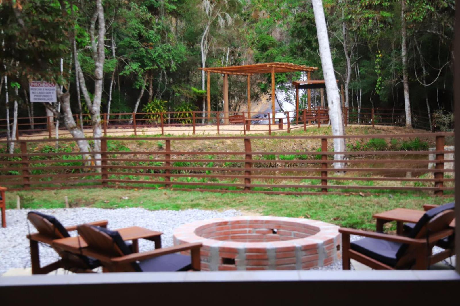 Casa De Campo Banheira, Lareira E Cachoeira Pedra Azul  Exterior photo
